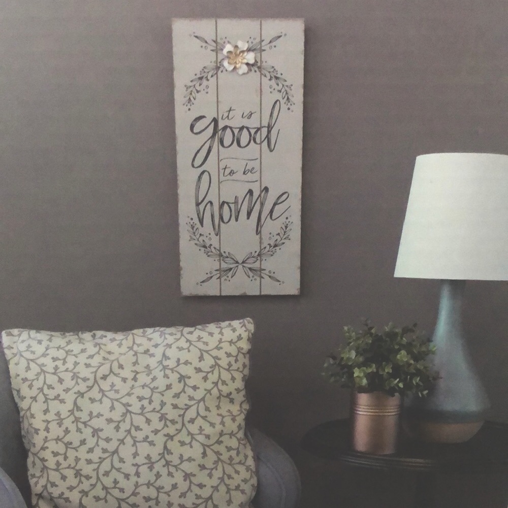 New rustic wood decor